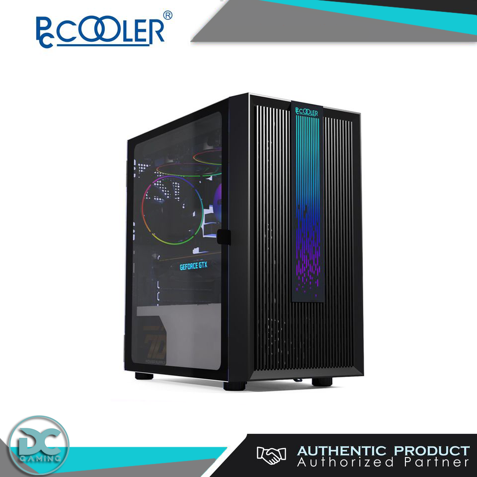 PcCooler LM200 Black Case